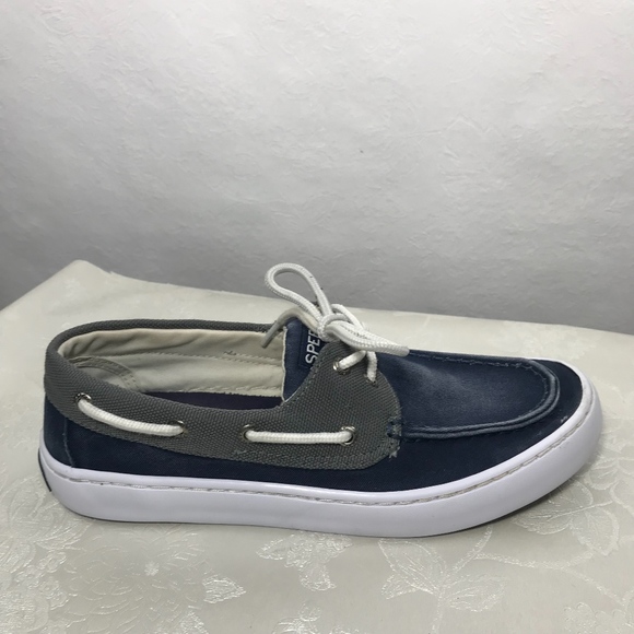 men's sperry boat shoes navy blue